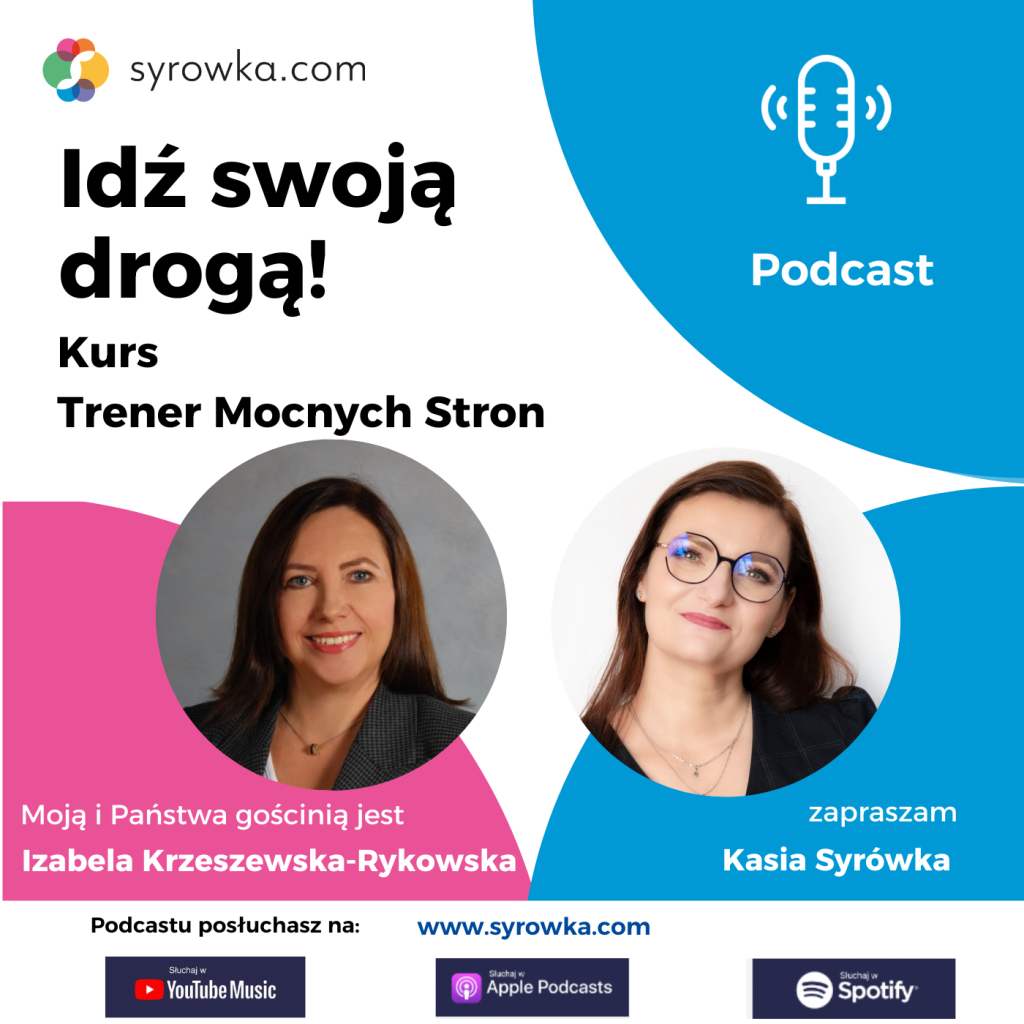 #119 Seria Trener Mocnych Stron – wywiad z Izabelą Krzeszewską-Rykowską