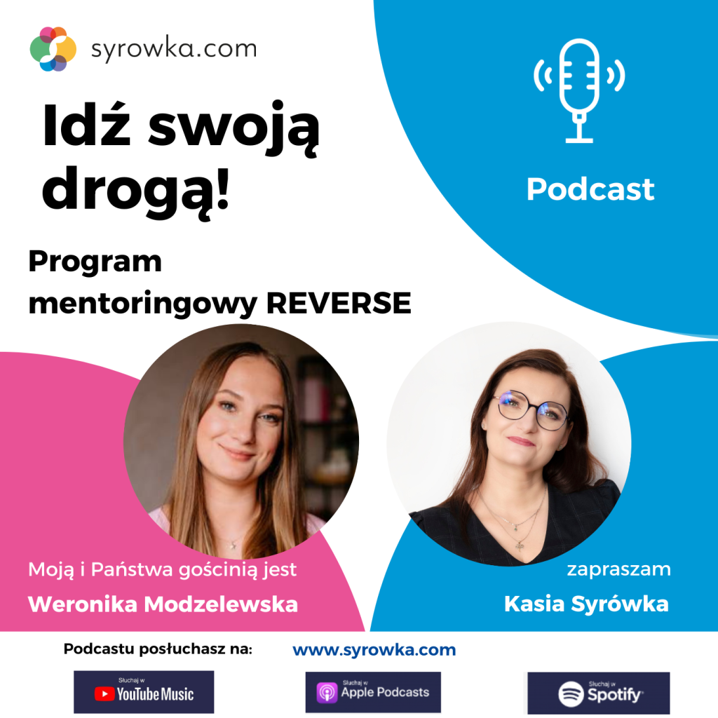 #112 Seria „Program Mentoringowy REVERSE 2024” – wywiad z Weroniką Modzelewską